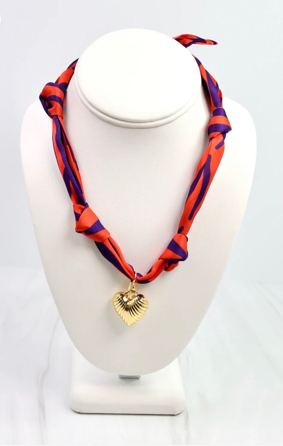 Serafina Scarf Charm Necklace
