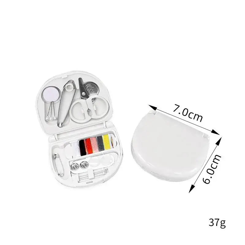 Portable Mini Sewing Kit, Emergency Clothing Fix Kit, Gift: Black