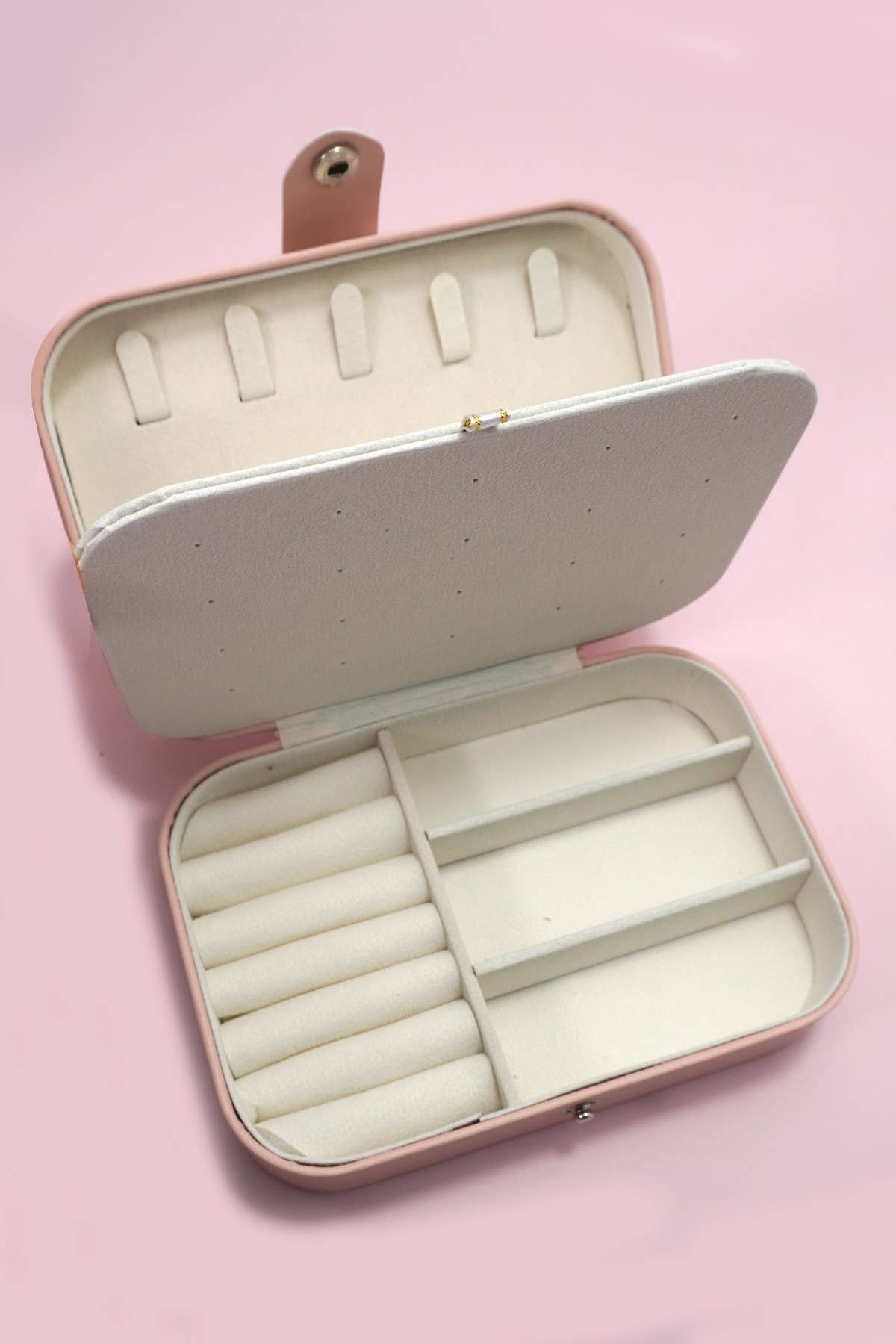 JEWELRY ORGANIZER TRAVEL BOX CASE | 40P605: Turq