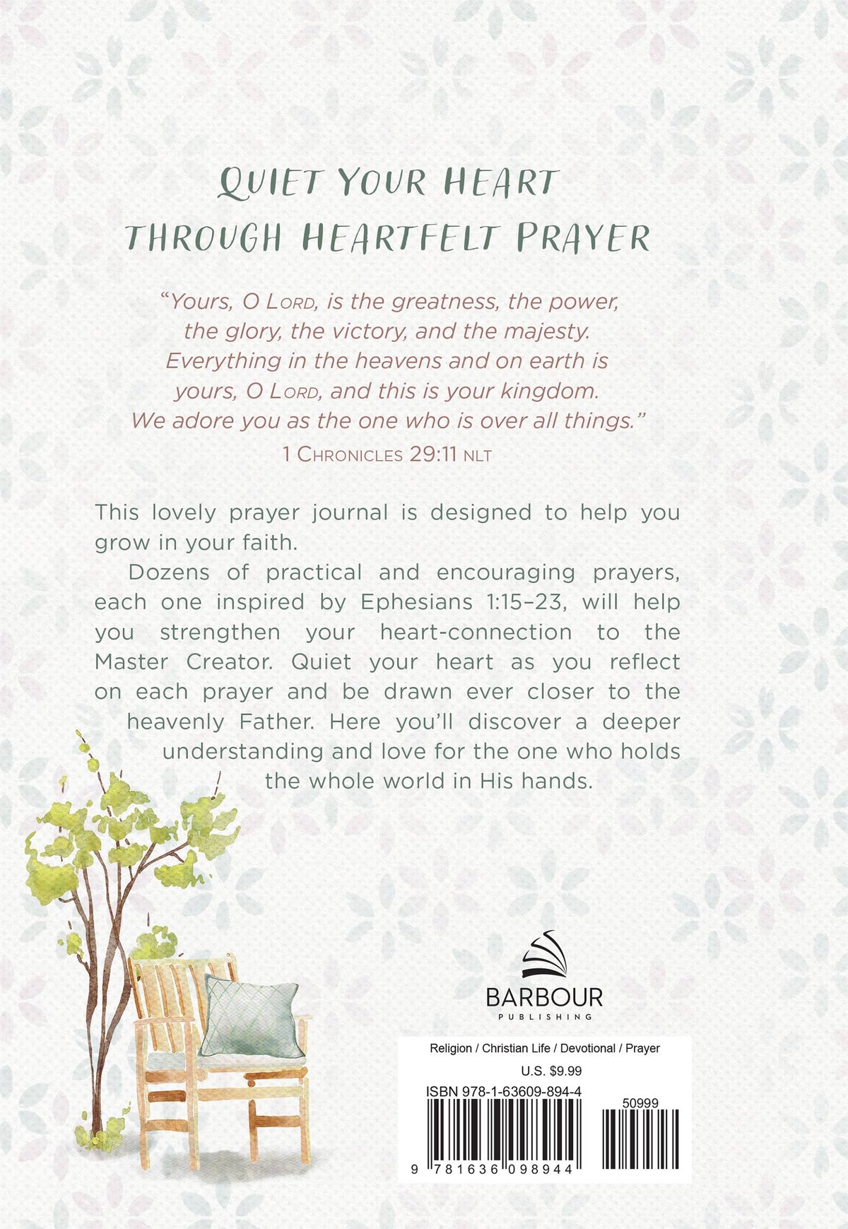 My Prayer Journal: Quiet-Time Prayers for a Woman's Heart