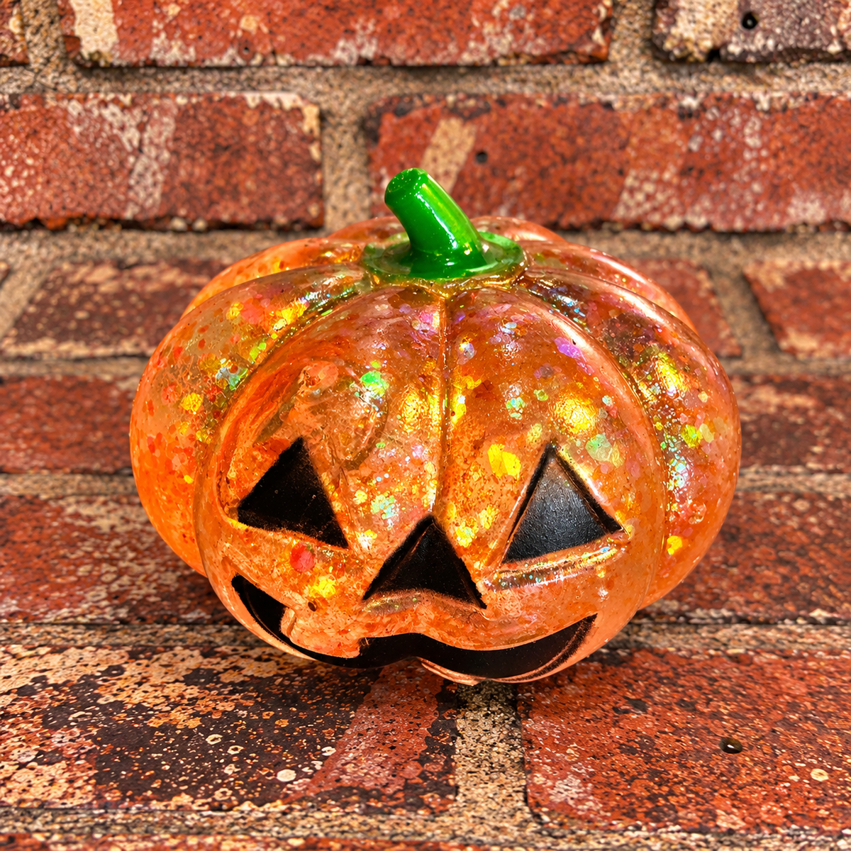 Squishy Pumpkin glitter