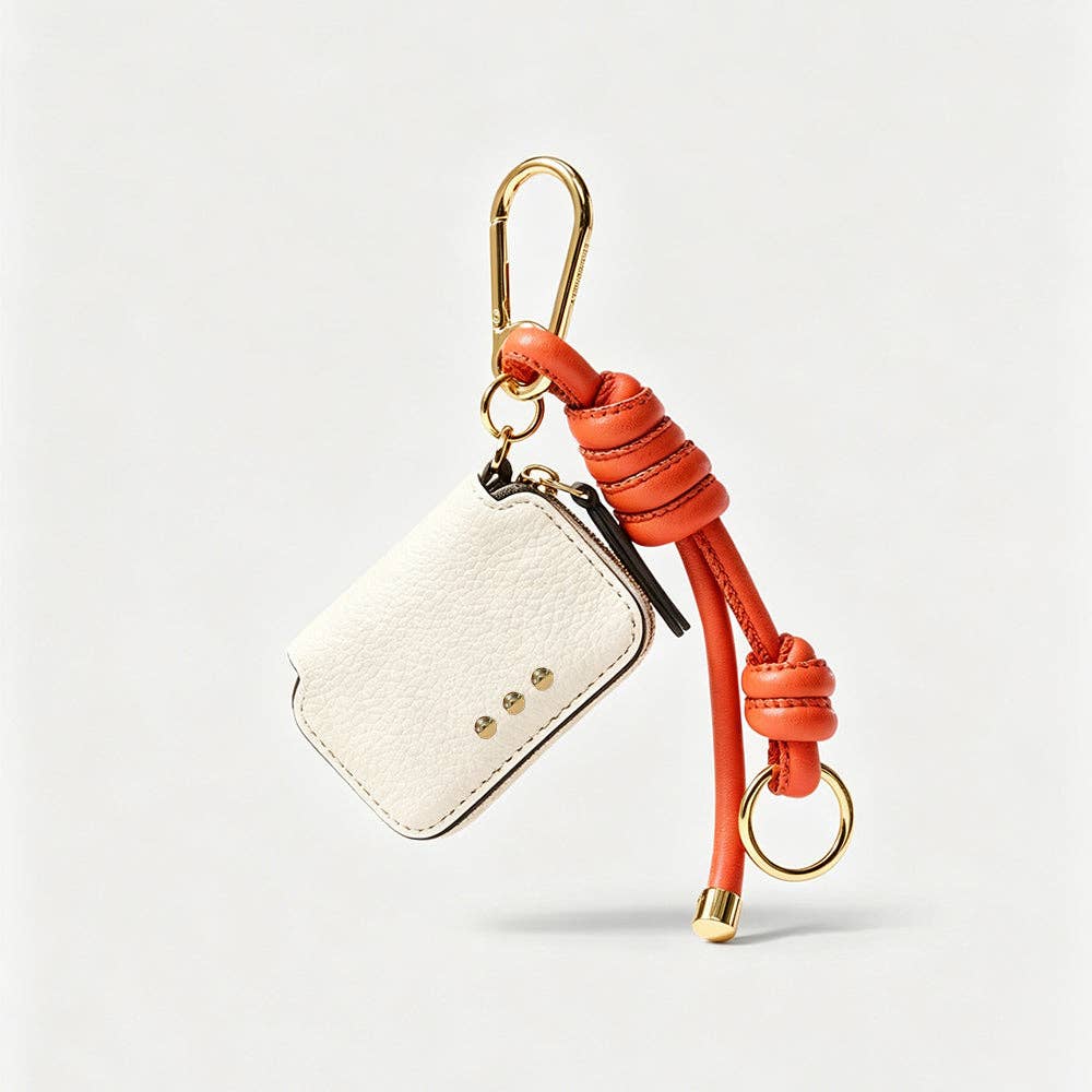 Brynn Clippable Card Wallet: Leopard