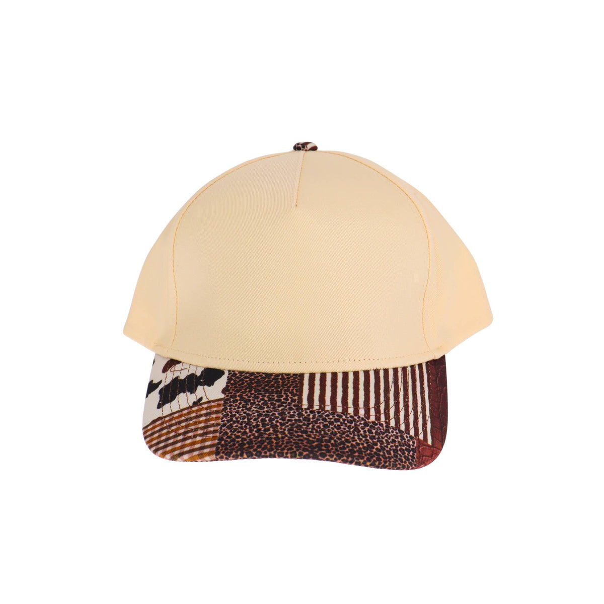 Brown Western Canvas Trucker Hat (Blank)