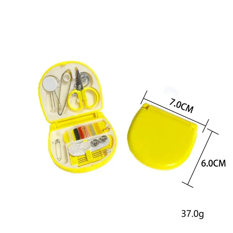 Portable Mini Sewing Kit, Emergency Clothing Fix Kit, Gift: Black