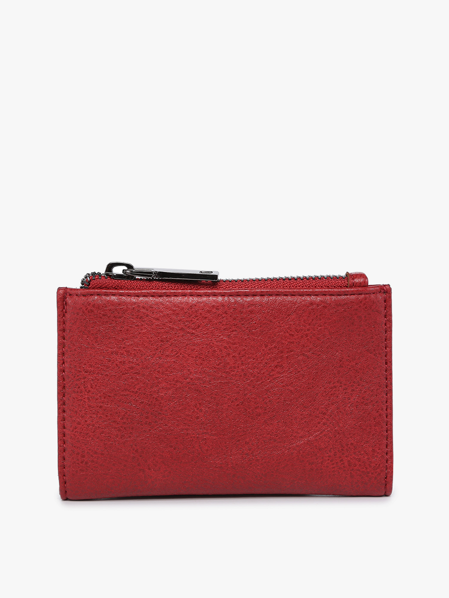 Zara RFID Zip-Top Wallet | WL2185RF : Gunmetal