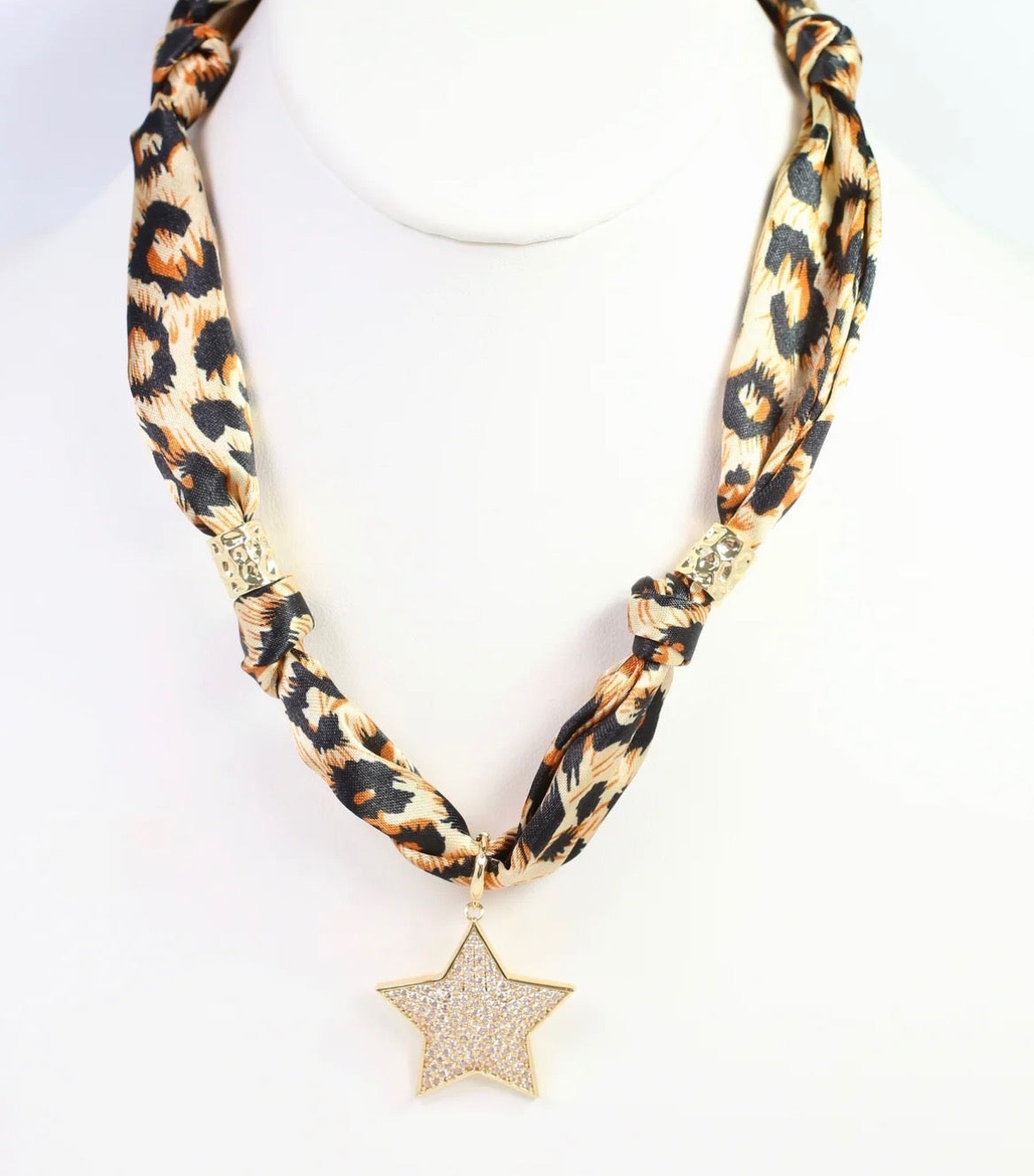 Starla Scarf Charm Necklace
