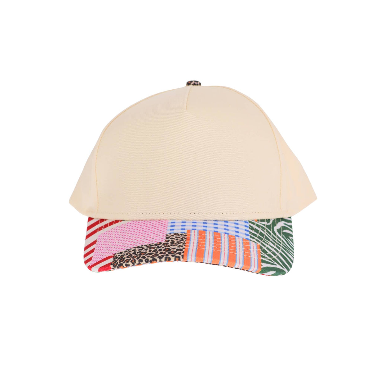 Patterned Multi Canvas Trucker Hat (Blank)