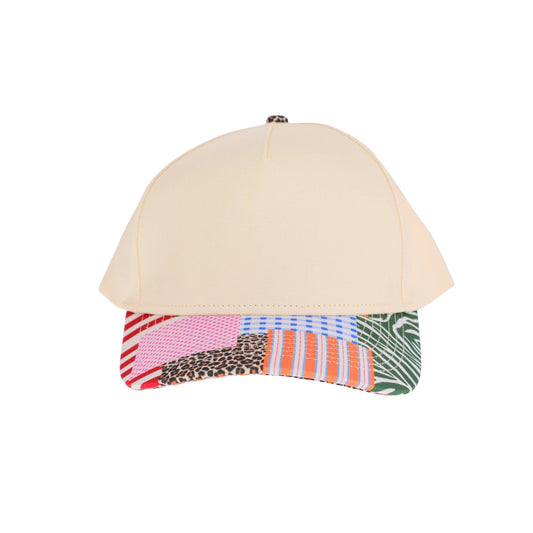 Patterned Multi Canvas Trucker Hat (Blank)