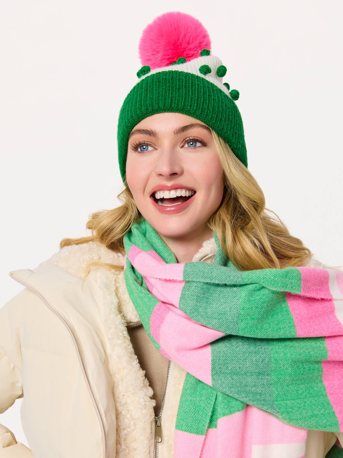 KAYLA SCARF: GREEN