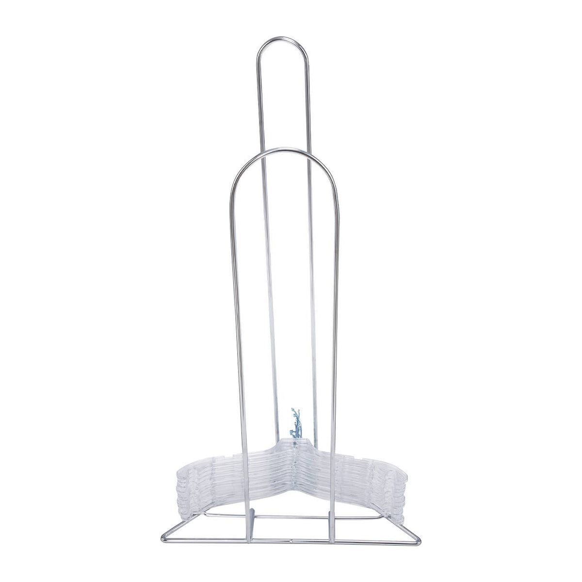 Chrome Wire Hanger Stacker