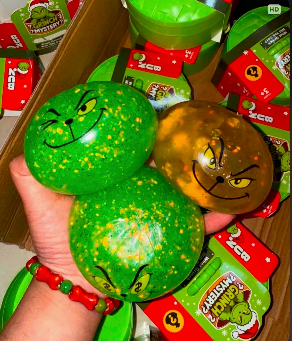 Grinch Mystery Squishy