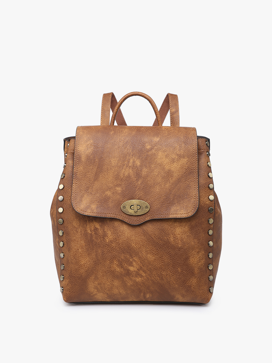 Bex Distressed Backpack | M1841DS : Espresso