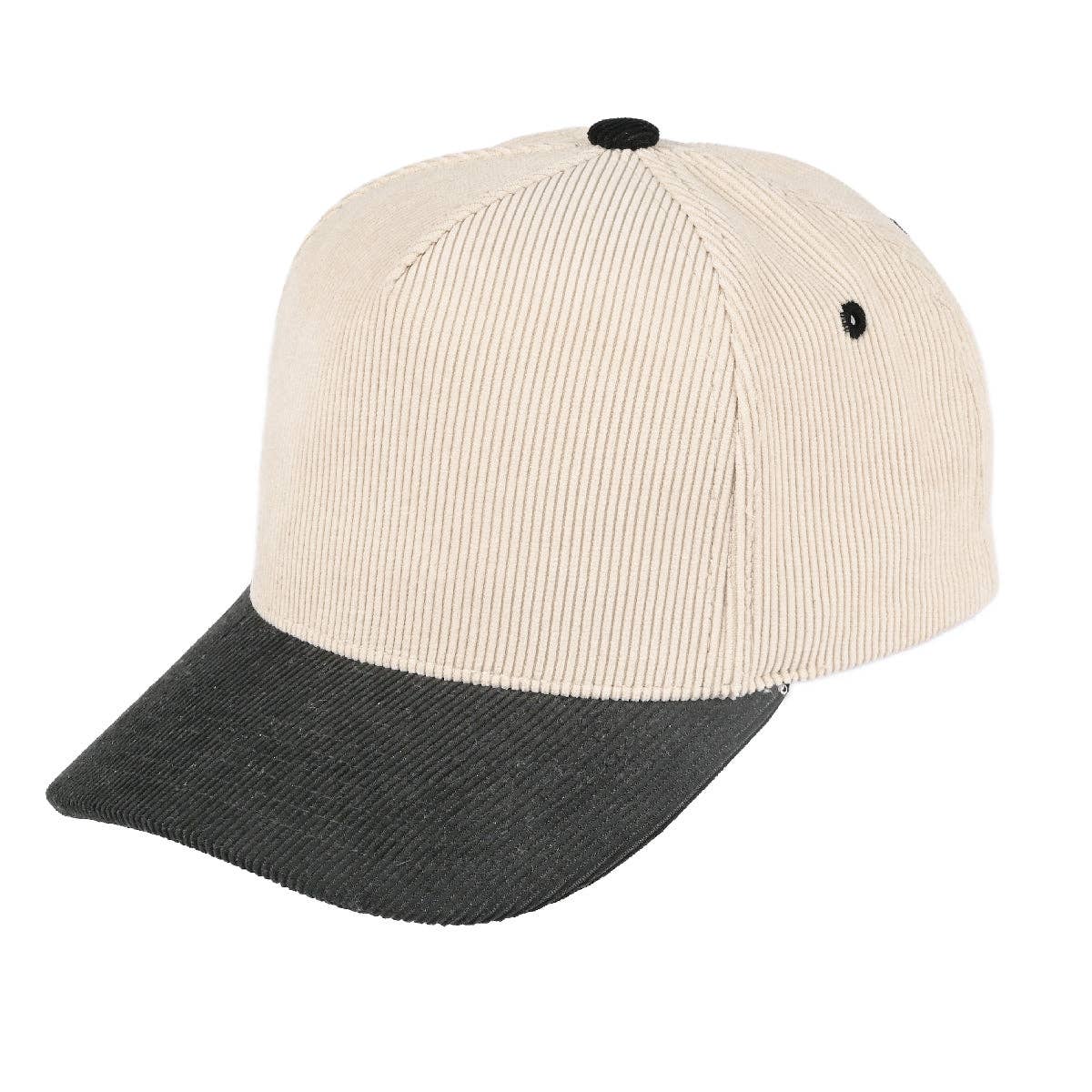 C.C Corduroy Trucker Cap – Wholesale Adjustable Snapback Hat (5 Colors): Brown/Rust