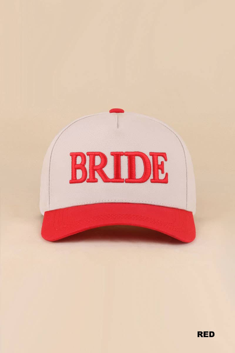Bride Two Tone Cotton Hat: LEOPARD / 1(ONE SIZE)