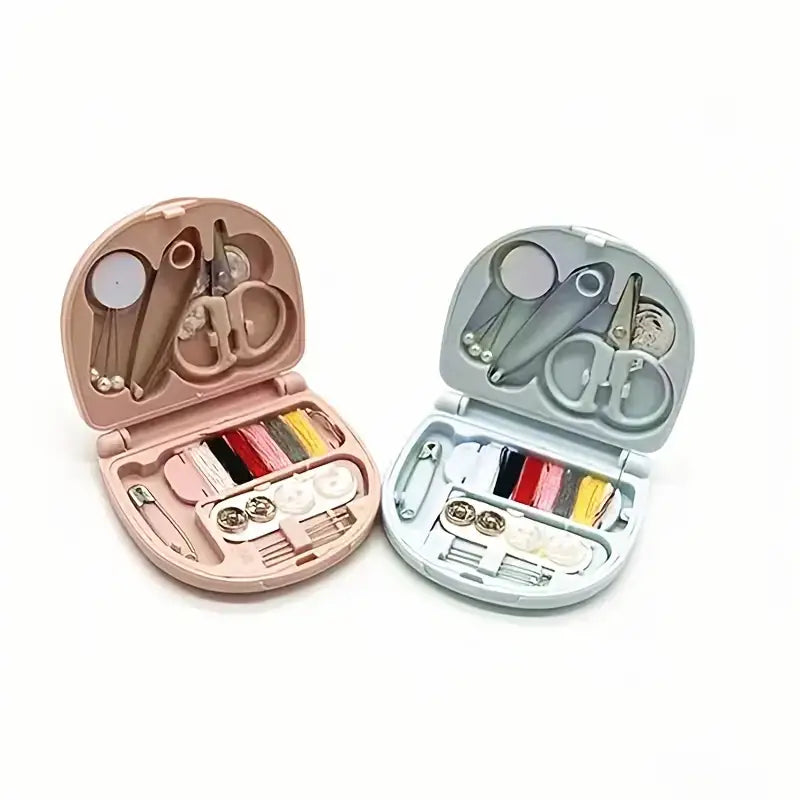 Portable Mini Sewing Kit, Emergency Clothing Fix Kit, Gift: White