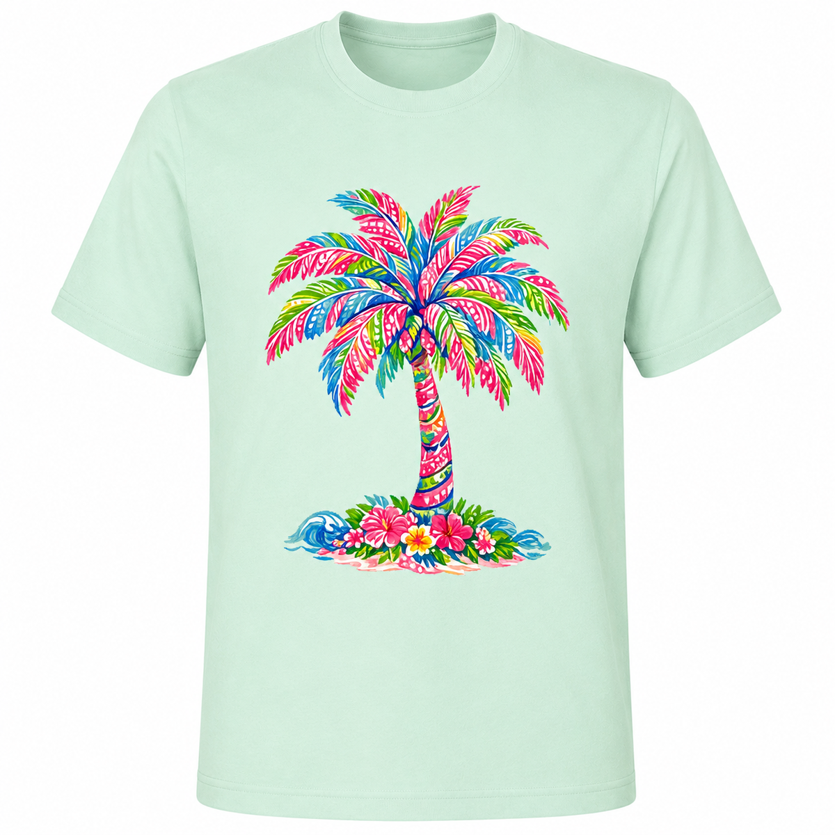 Watercolor Palm Tree shirt