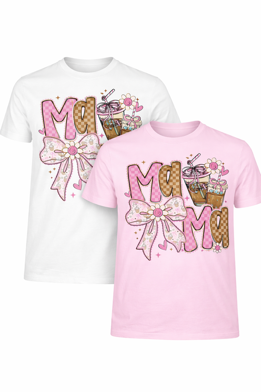Mama Coffee and a Bow