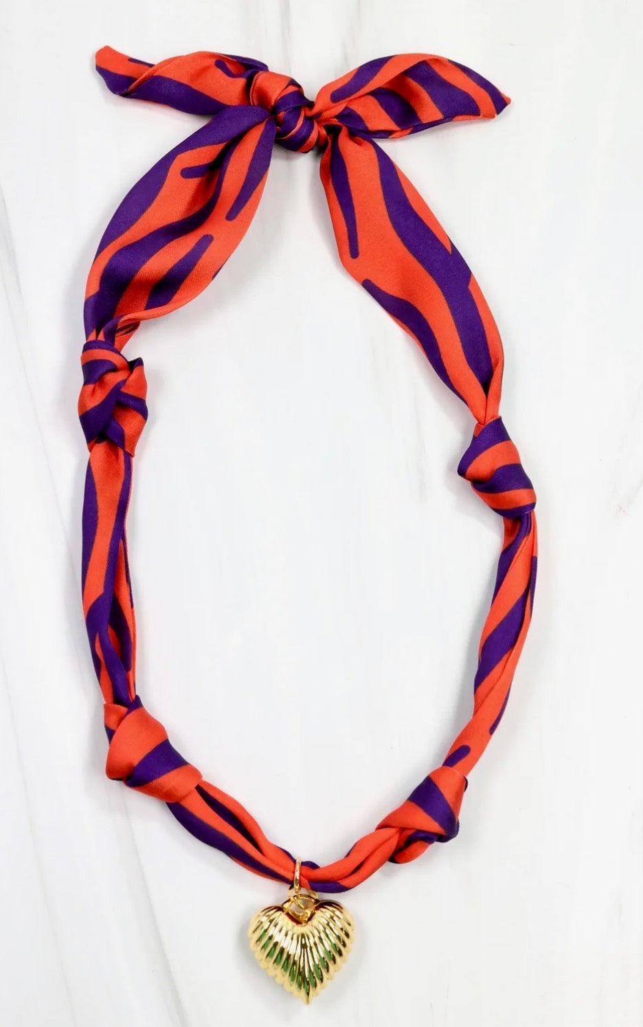 Serafina Scarf Charm Necklace