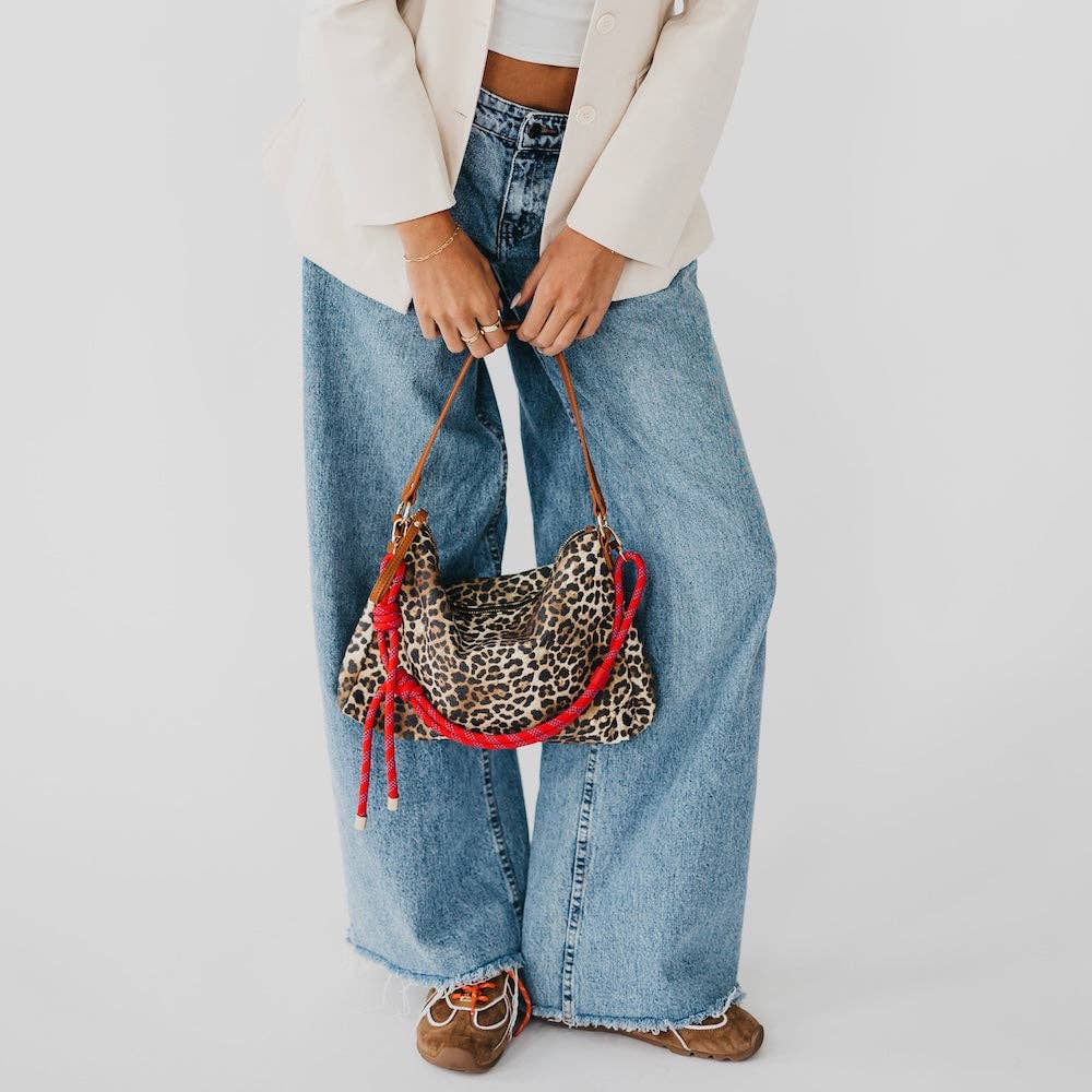 Cosette Canvas Shoulder Bag: Camo