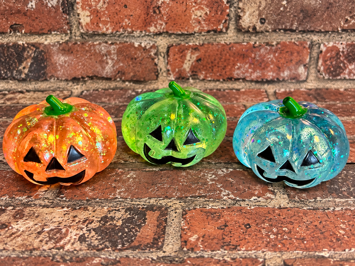 Squishy Pumpkin glitter