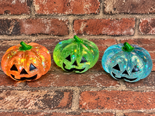 Squishy Pumpkin glitter