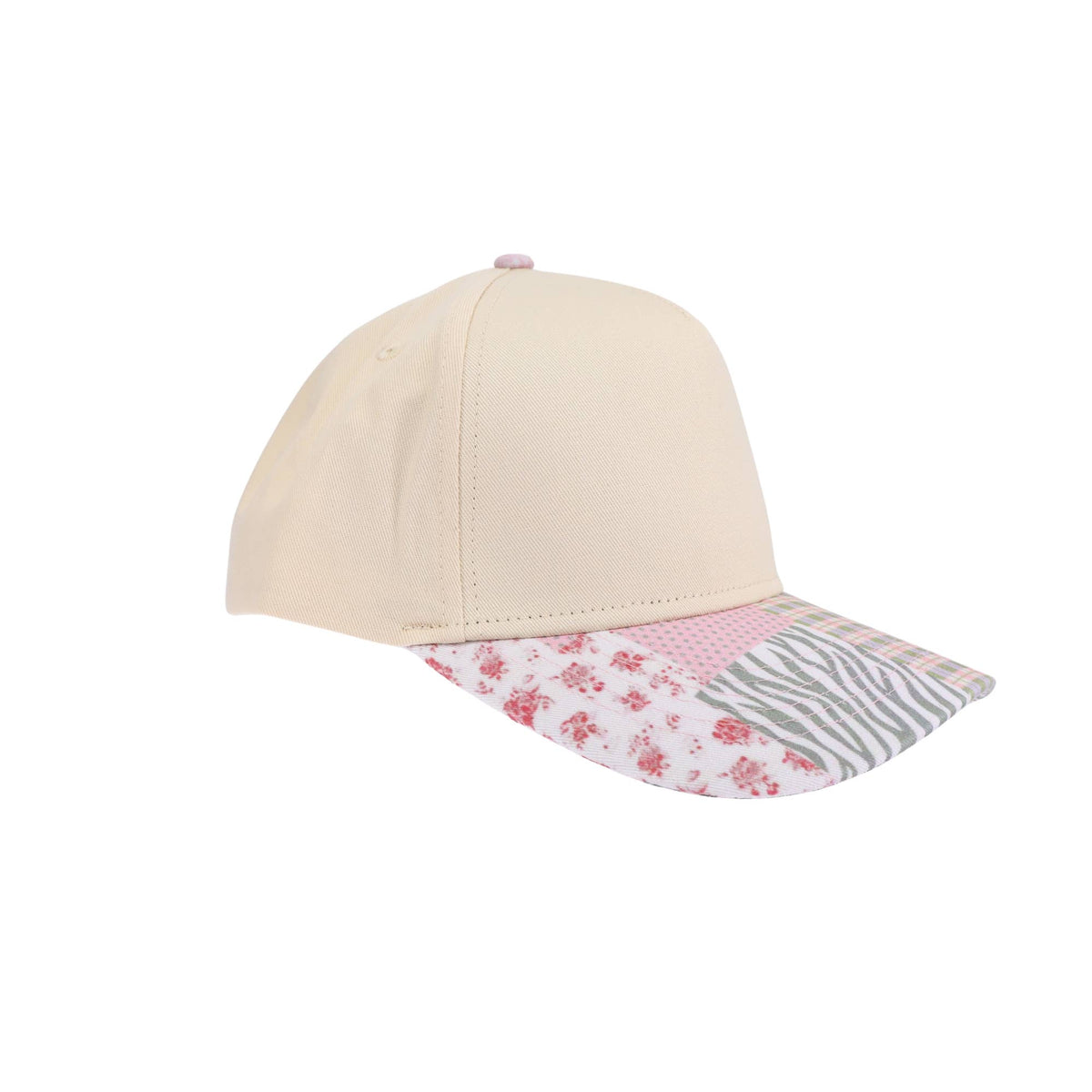 Pastel Multi Canvas Trucker Hat (Blank)