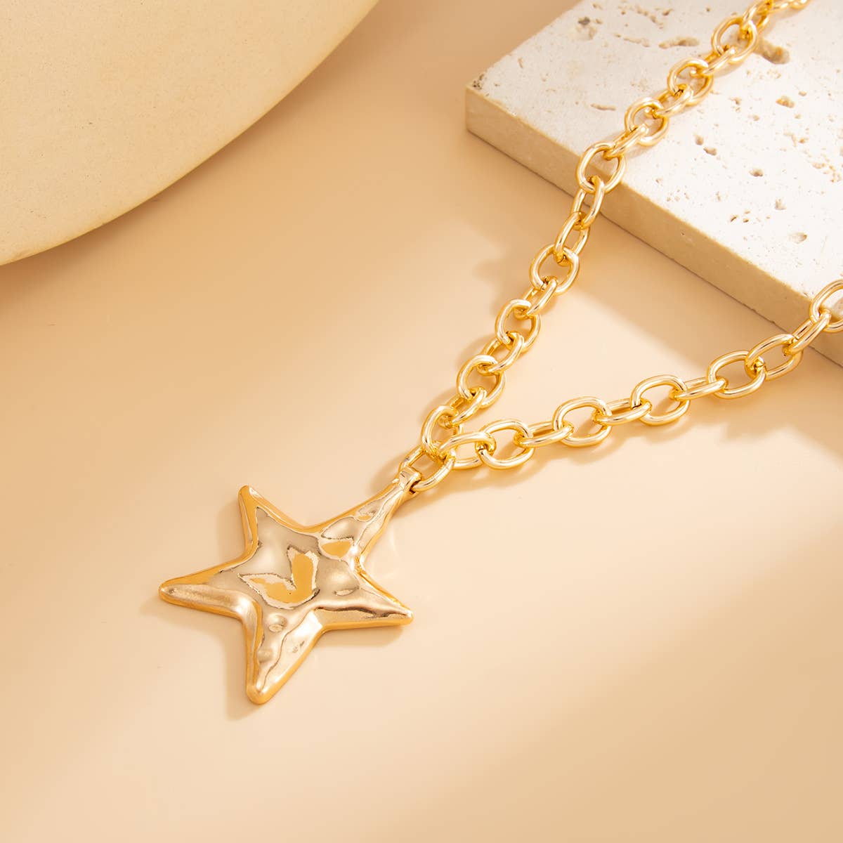 Star Charm Chain Necklace