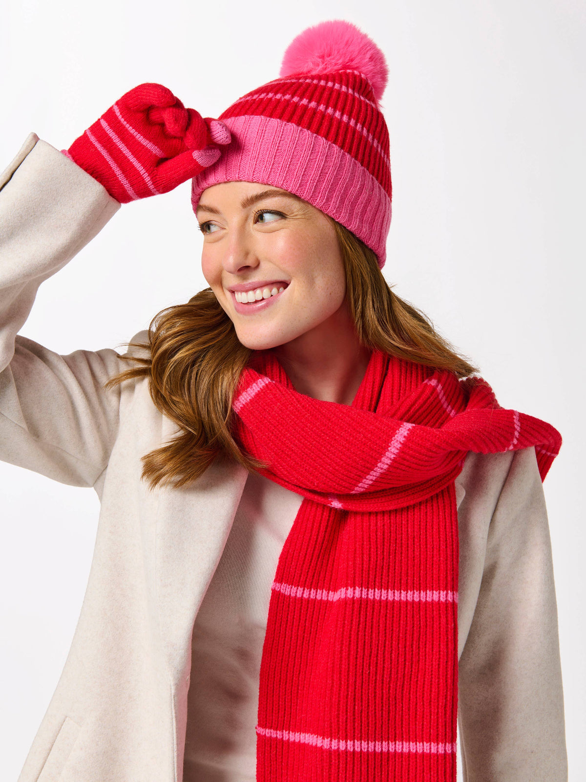 ALLISON BEANIE: PINK