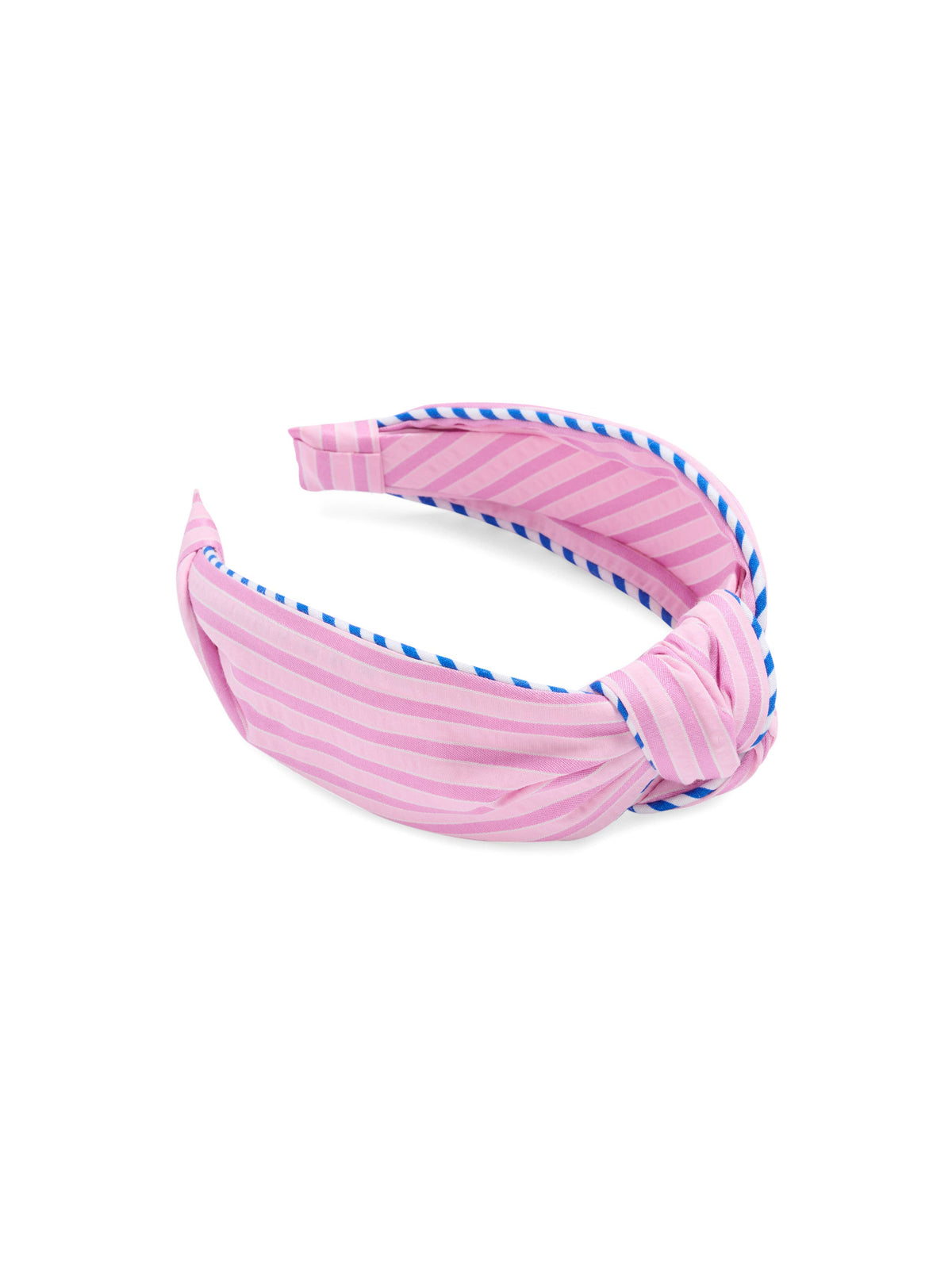STRIPE KNOTTED HEADBAND: GREEN