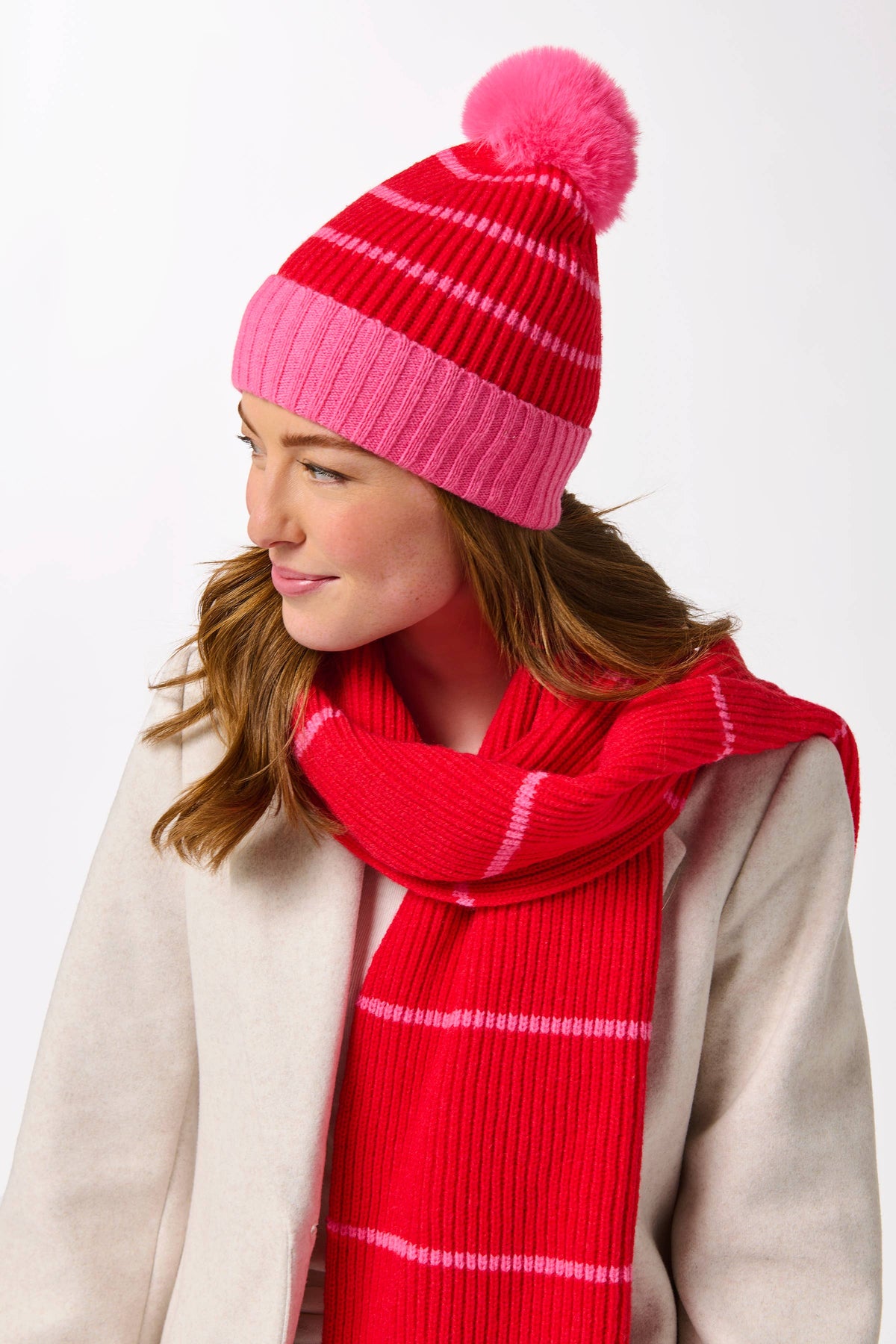 ALLISON BEANIE: PINK