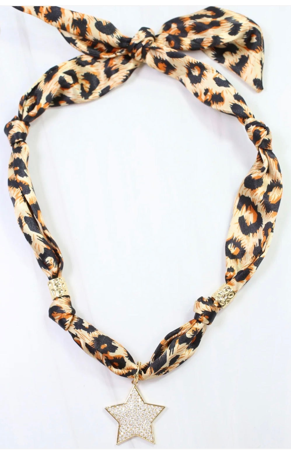 Starla Scarf Charm Necklace