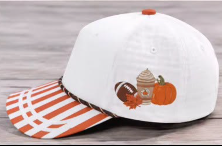 Fall In The South Embroidery Hat