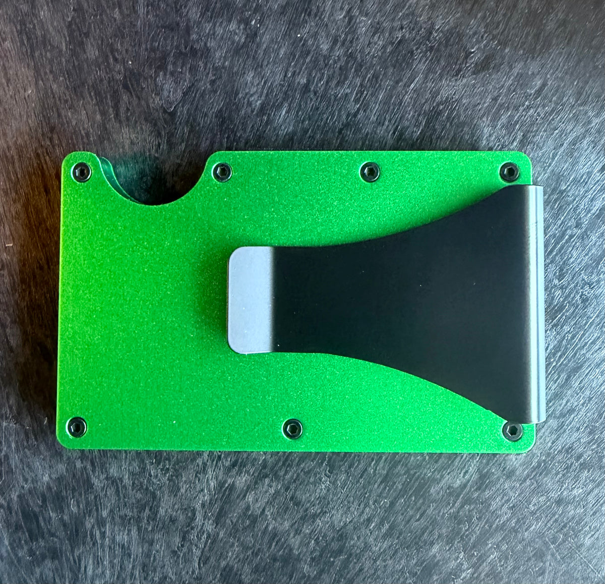 Men's Aluminum RFID wallet money clip