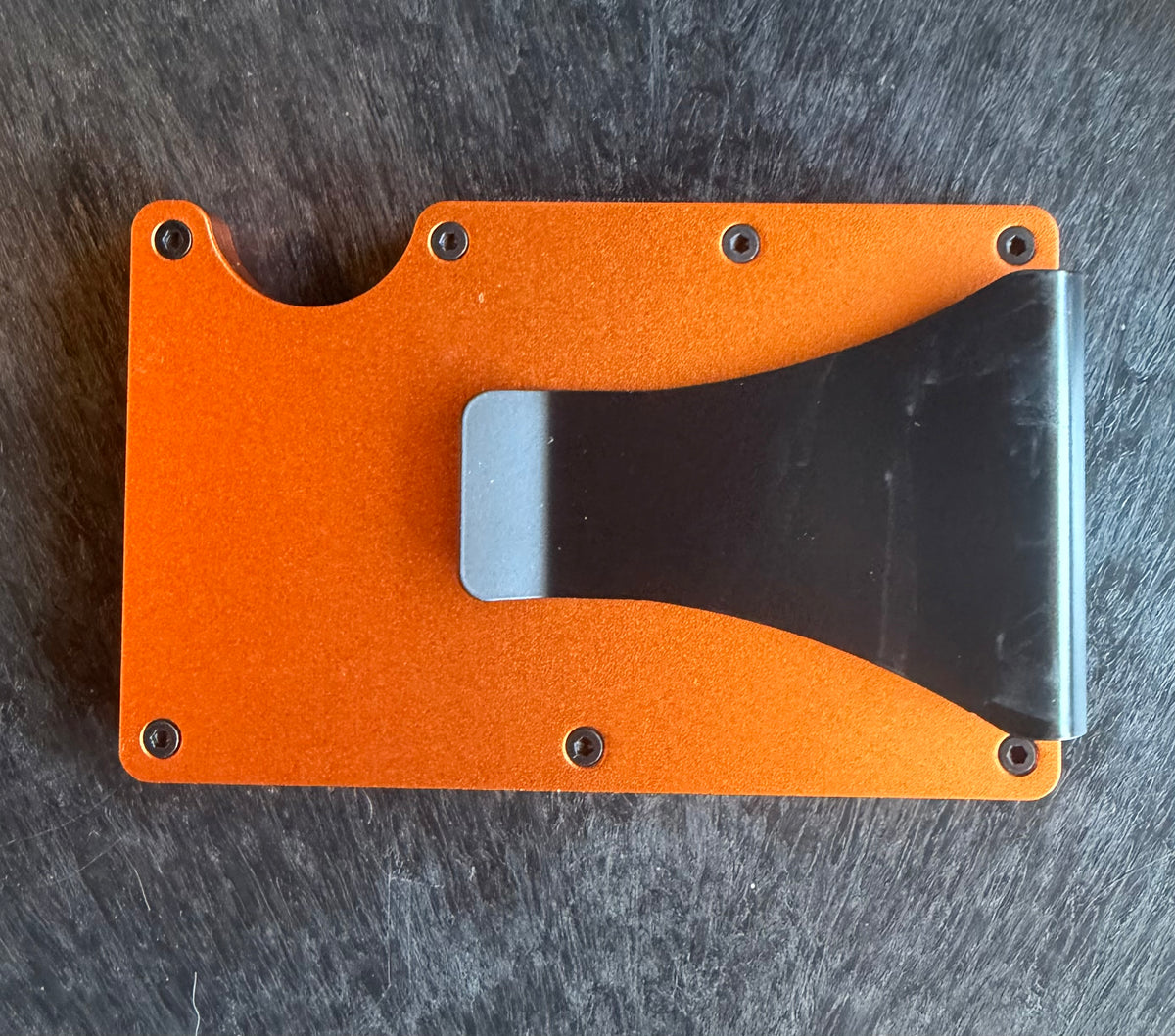 Men's Aluminum RFID wallet money clip