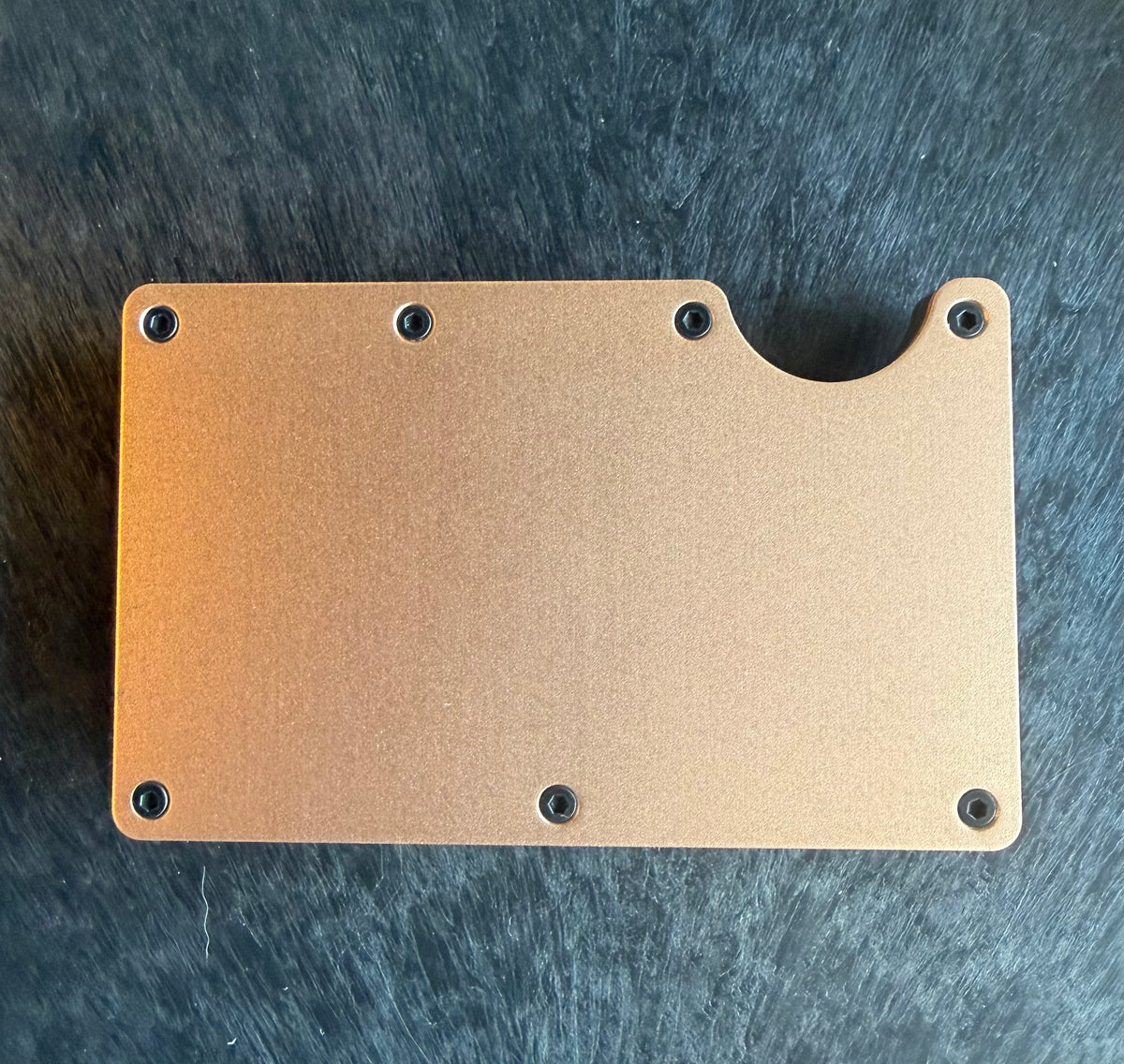Men's Aluminum RFID wallet money clip