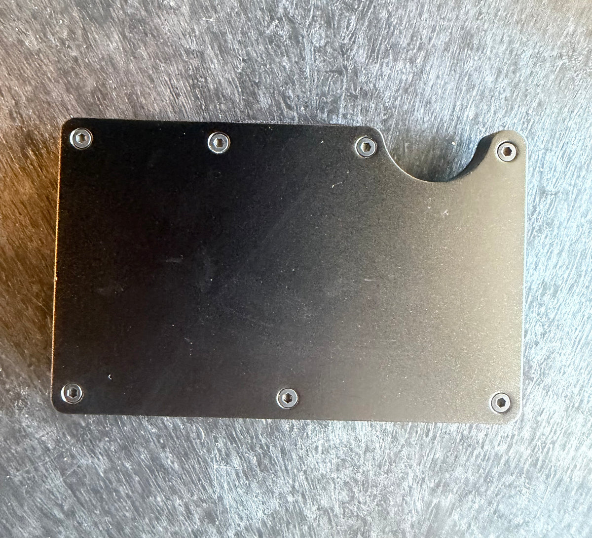 Men's Aluminum RFID wallet money clip