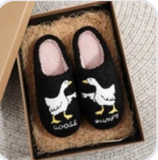Goose Bumps Slippers