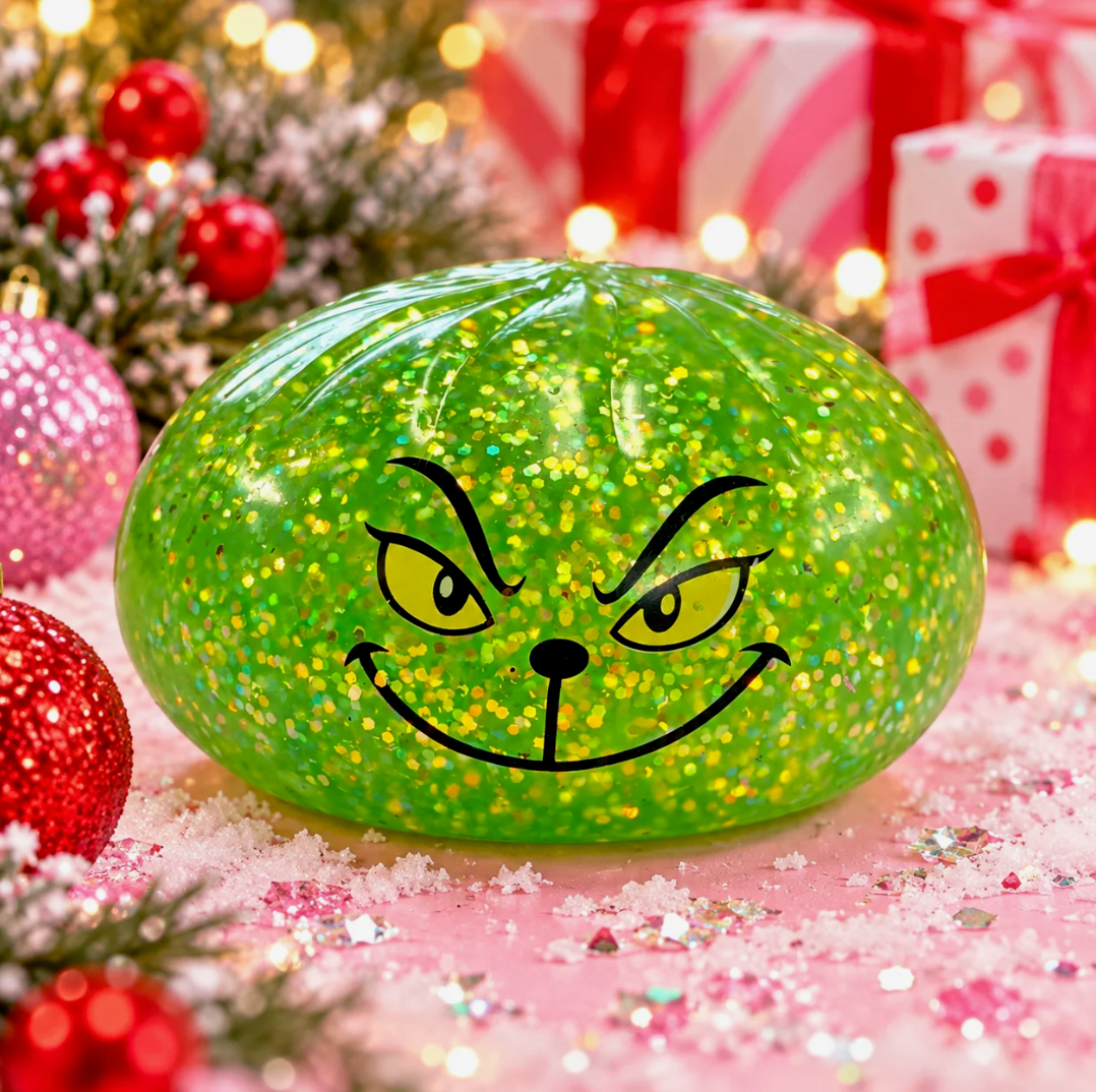 Grinch Glitter Squishy