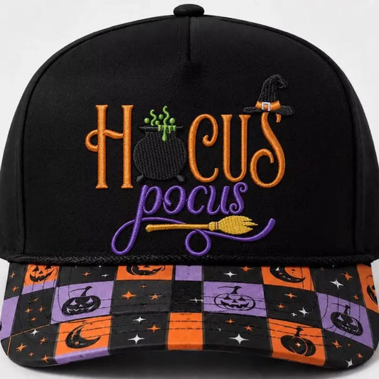 Hocus Pocus 3D Embroidery Hat