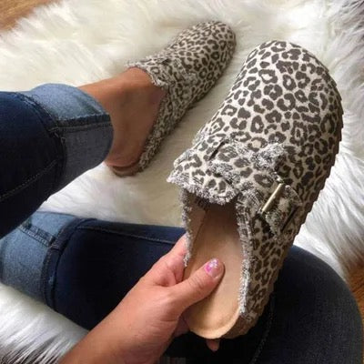 Round Toe Flat Loafers