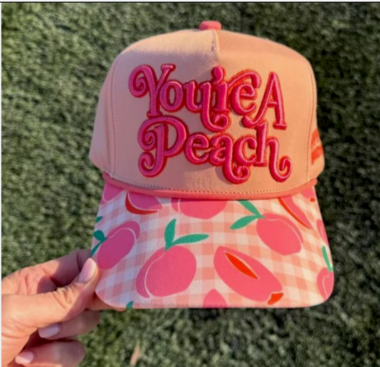 YOU'RE A PEACH HAT