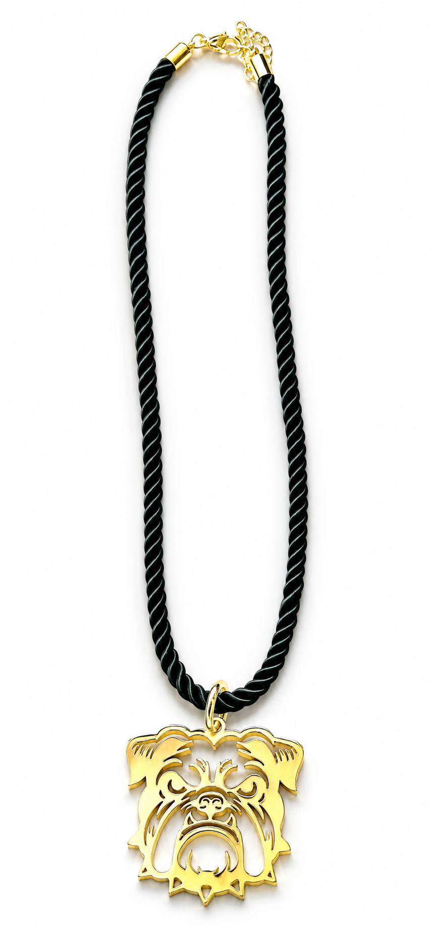 Game Day Cord Necklace|School Mascot Necklace: Gamecock on Maroon