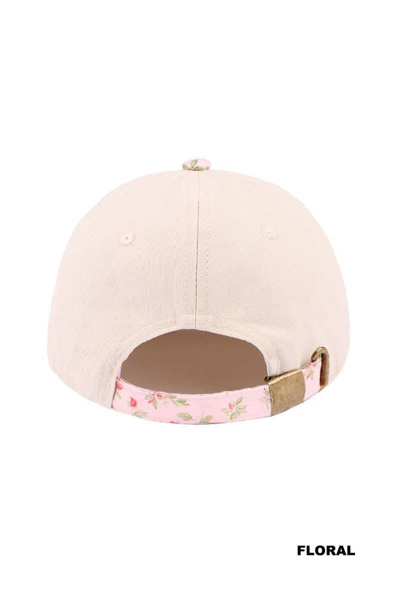 Could Be Meaner Two Tone Cotton Cap: LEOPARD-192081 / OS