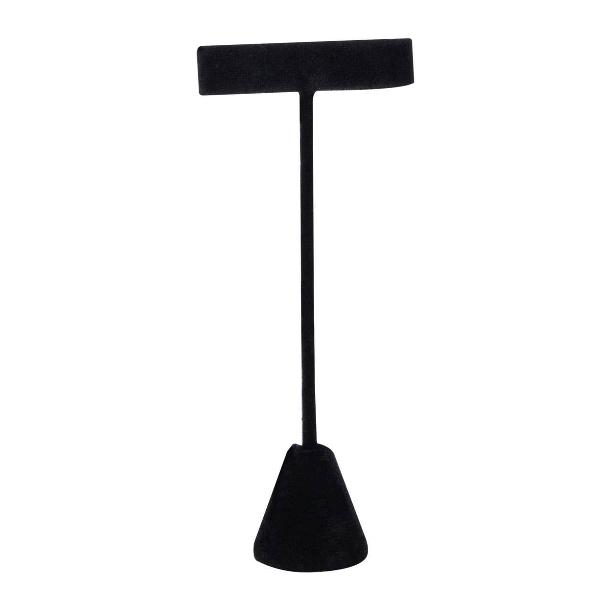 Black Velvet Earring T-Bar Display  - 6"H