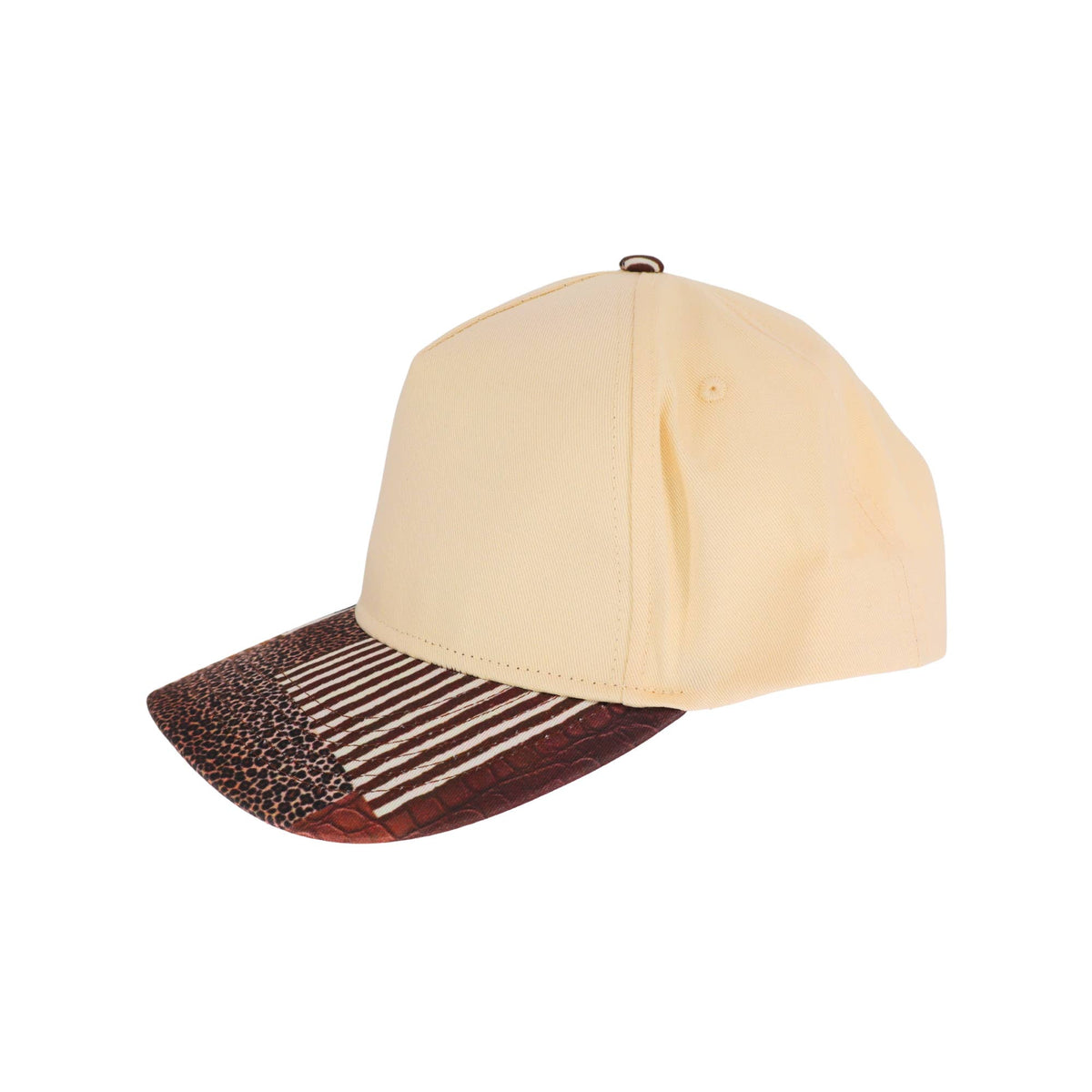 Brown Western Canvas Trucker Hat (Blank)