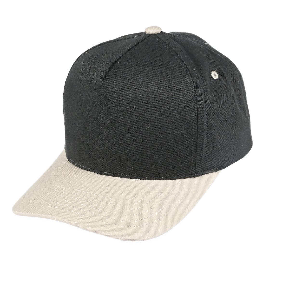 C.C Brand Two Tone Canvas Trucker Cap – Wholesale TCM0002: Brown/Pink