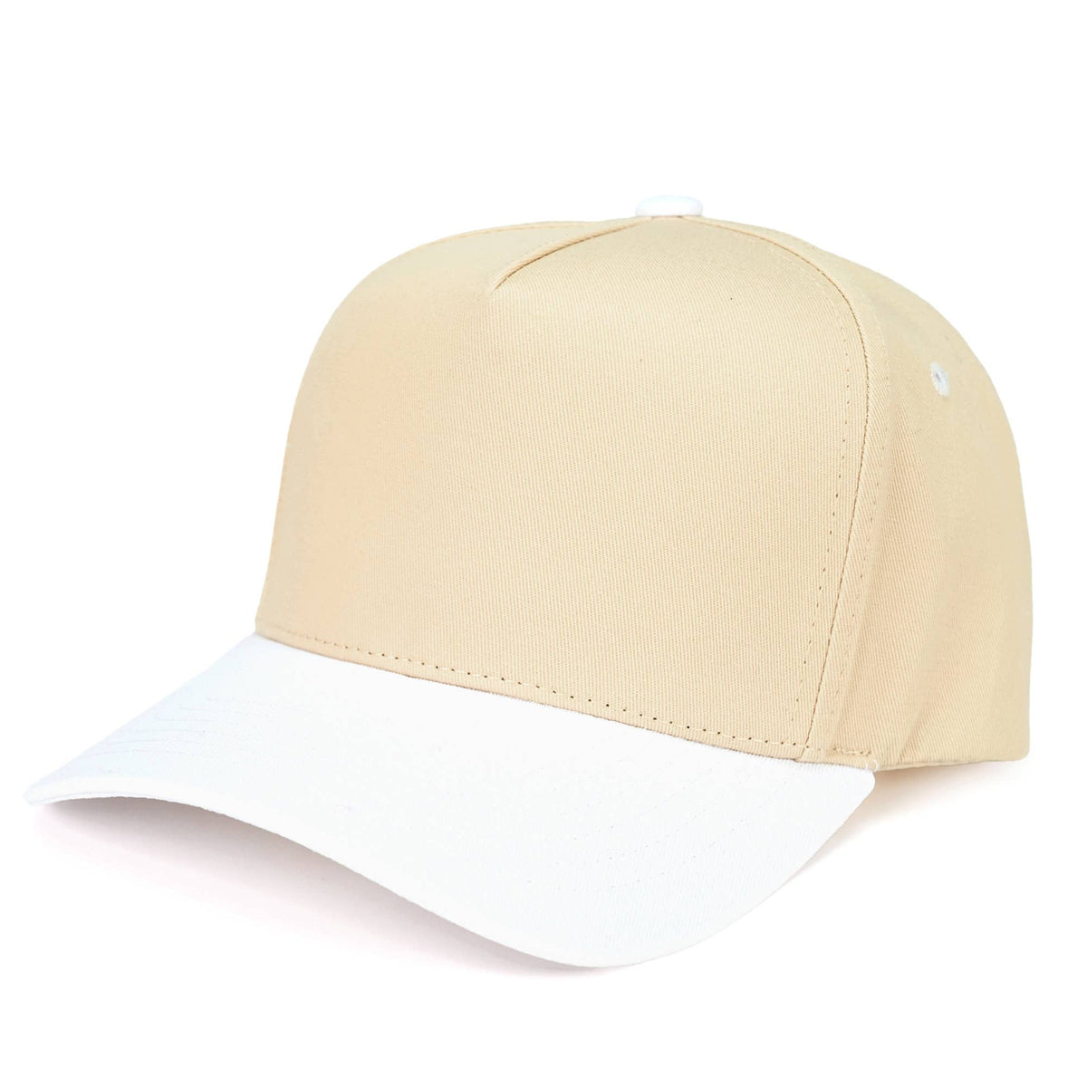 C.C Brand Two Tone Canvas Trucker Cap – Wholesale TCM0002: Brown/Pink