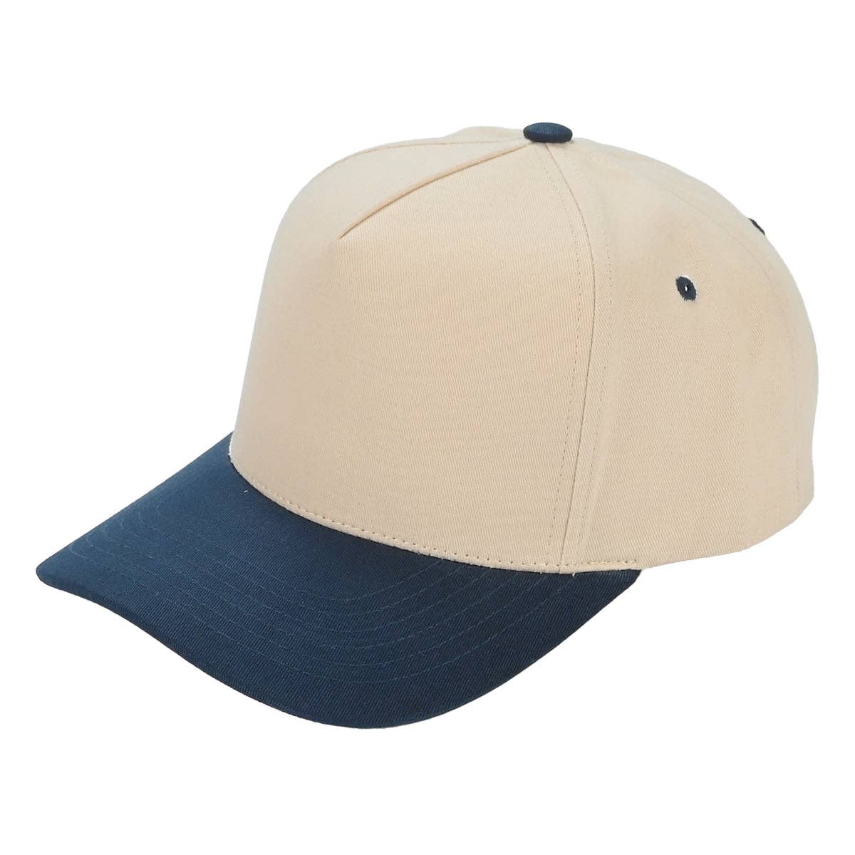 C.C Brand Two Tone Canvas Trucker Cap – Wholesale TCM0002: Brown/Pink