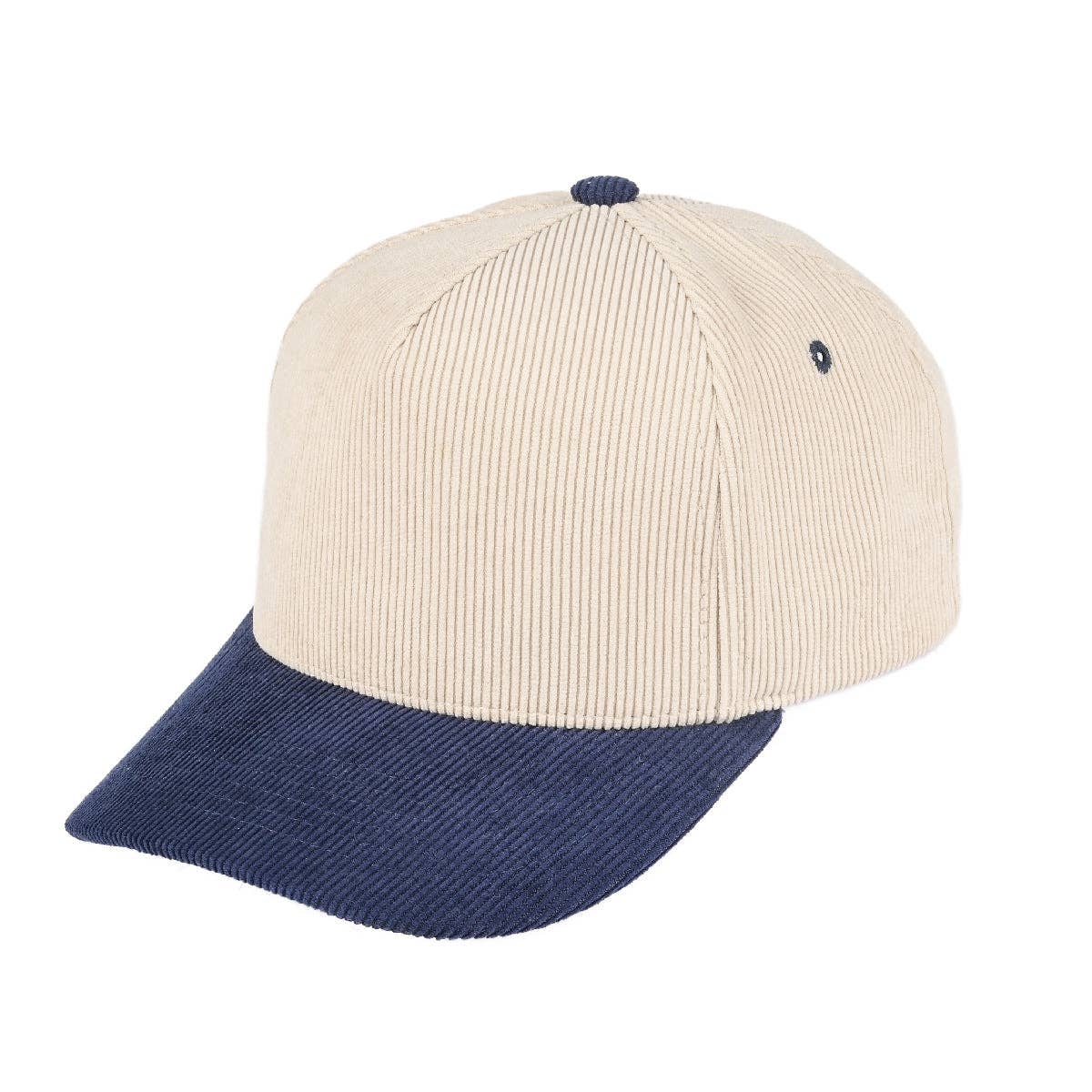 C.C Corduroy Trucker Cap – Wholesale Adjustable Snapback Hat (5 Colors): Brown/Pink