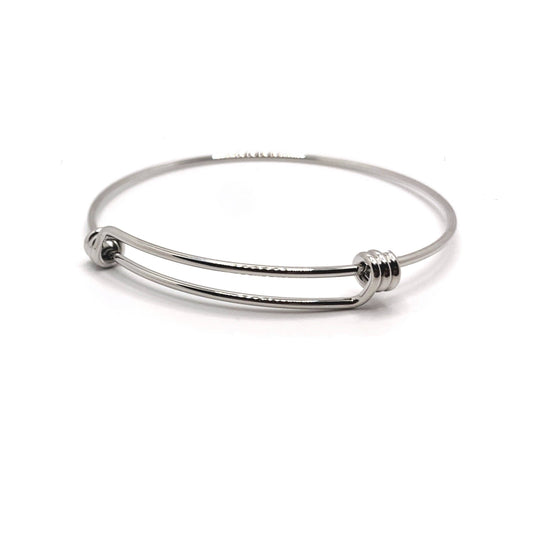 Adjustable Bangle Expandable Bracelet, 65 mm: 4 Pieces